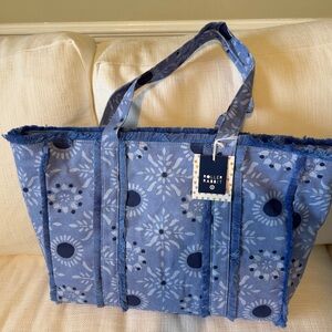 Roller Rabbit Star Medallion Fringe Tote Bag Target